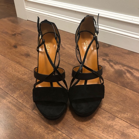 GUCCI : Betty High Heel Platform Sandal - Picture 4 of 7